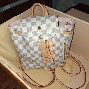 Louis Vuitton Damier Azur Sperone BB Backpack